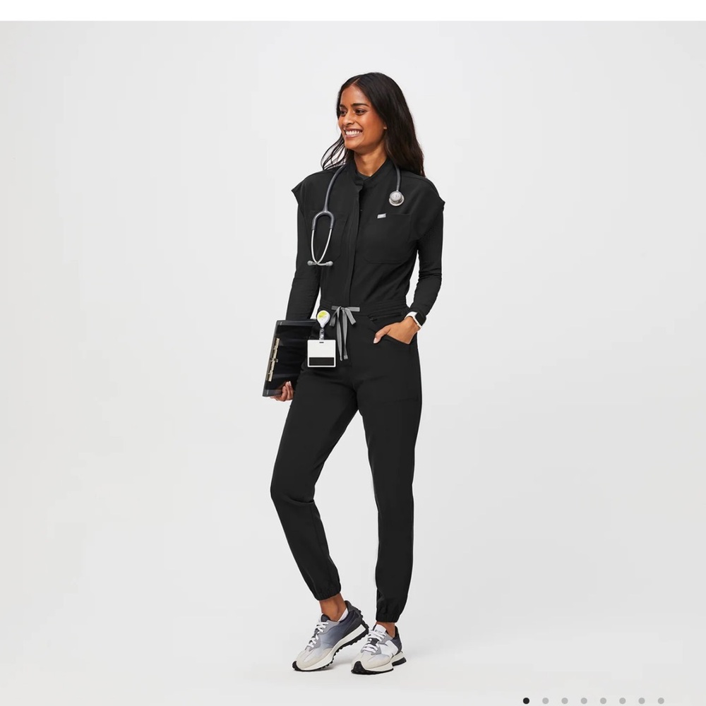 Figs Black Women's Small Jumpsuit